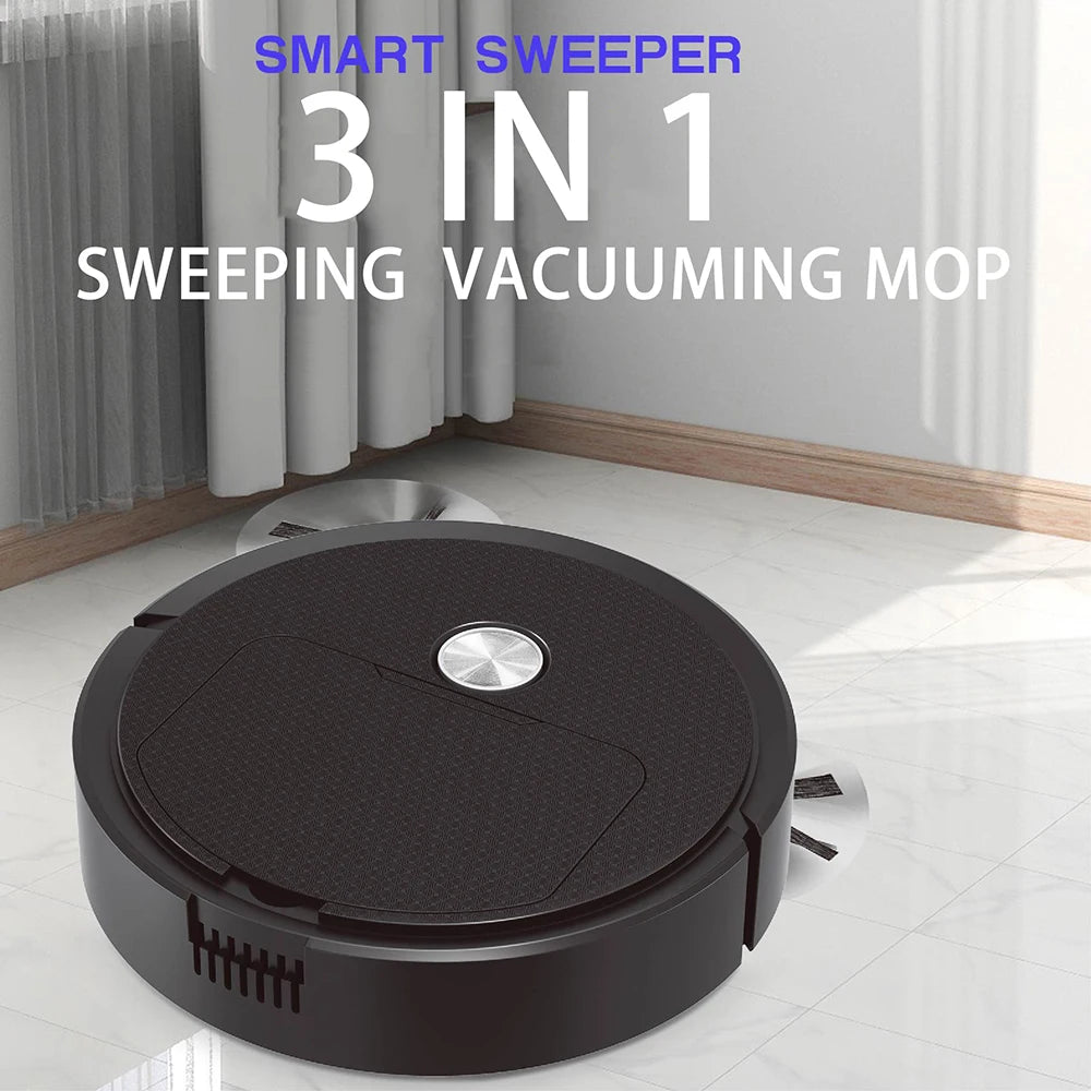 3in1 Smart Sweeping Robot Home Mini Sweeper Sweeping and Vacuuming Wireless Vacuum Cleaner Sweeping Robots For Home Use